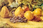 Apples, Pears, and Grapes on the Ground Hill, John William